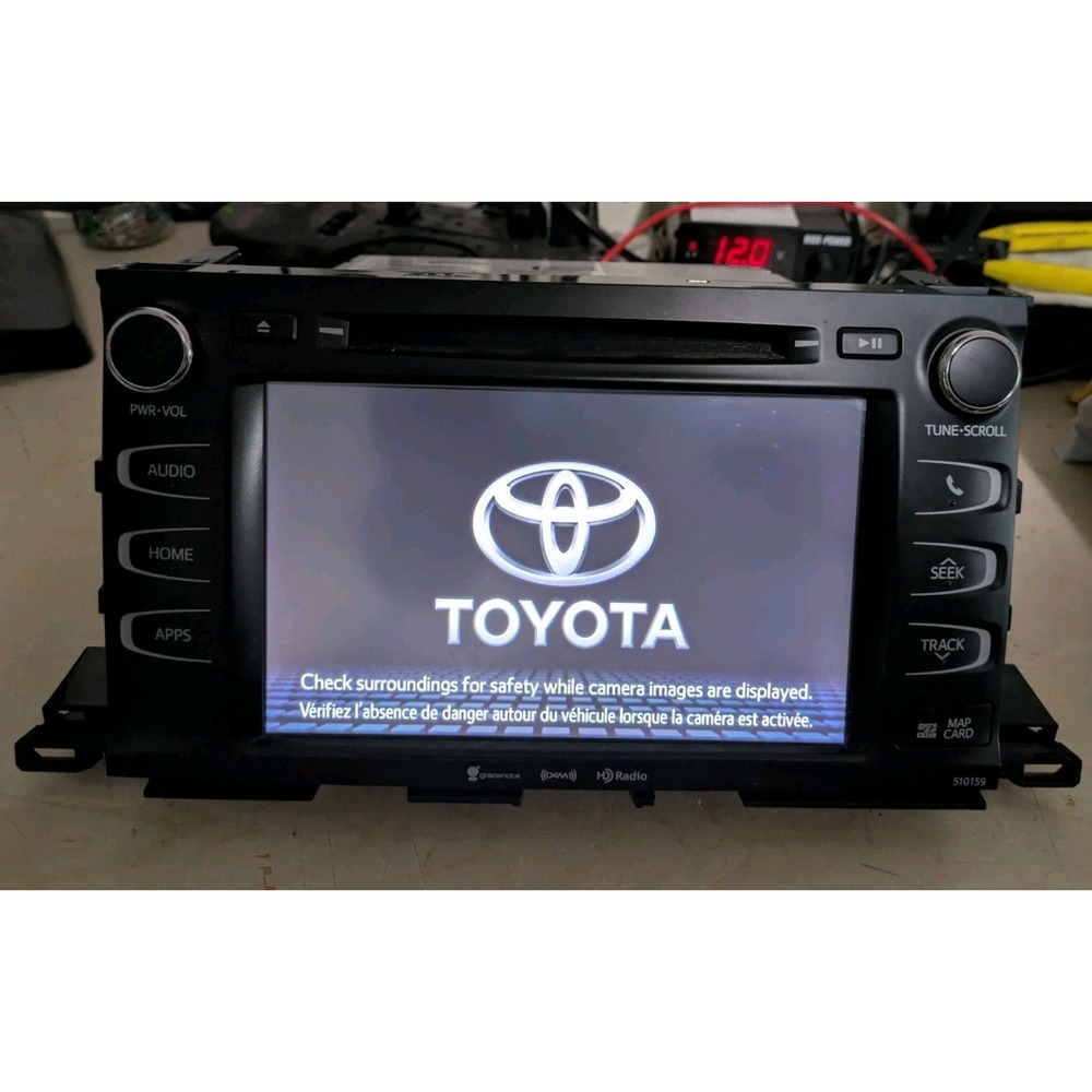 14-19 TOYOTA Highlander GPS‎ NAVIGATION RADIO Touchscreen Entune OEM -FREE SHIP-